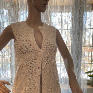 Cream Vest